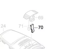 Tôle de commutation réf. 2 601 990 044 Bosch